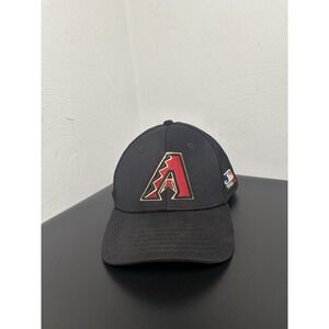 MLB Arizona Diamondbacks Genuine Merchandise Baseball Cap Hat Size M/L‎ Black